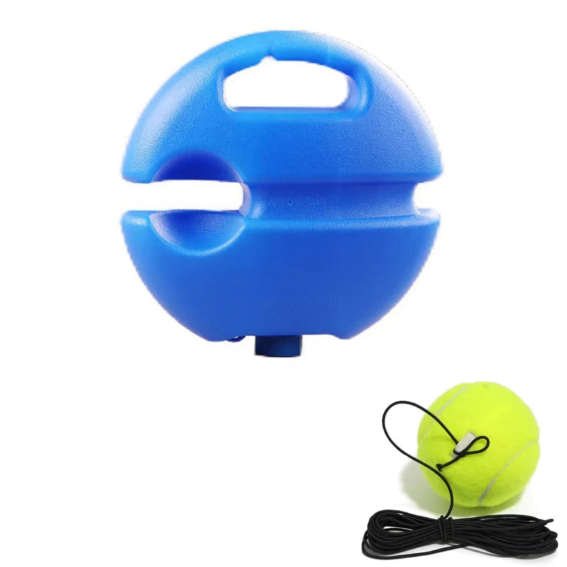 Elevate Your Game with the Heavy Duty Tennis Training Aids Base - Elastic Rope Ball for Self-Practice and Skill Enhancement