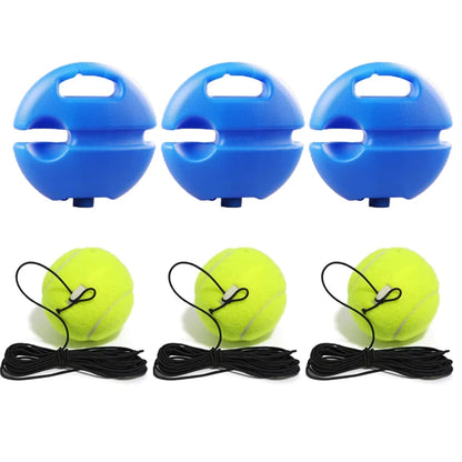 Elevate Your Game with the Heavy Duty Tennis Training Aids Base - Elastic Rope Ball for Self-Practice and Skill Enhancement