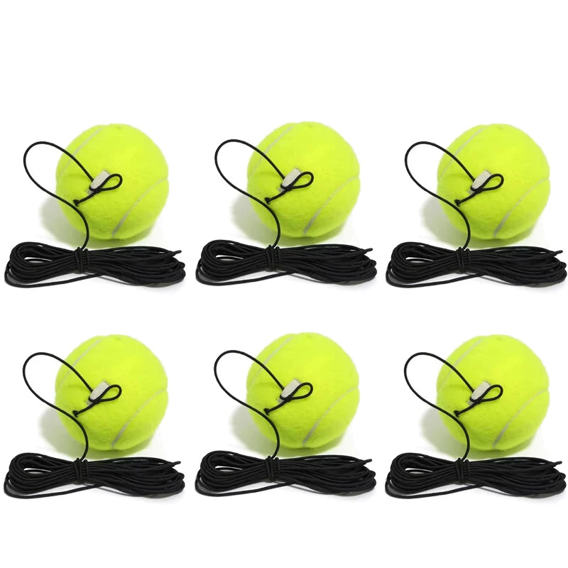 Elevate Your Game with the Heavy Duty Tennis Training Aids Base - Elastic Rope Ball for Self-Practice and Skill Enhancement