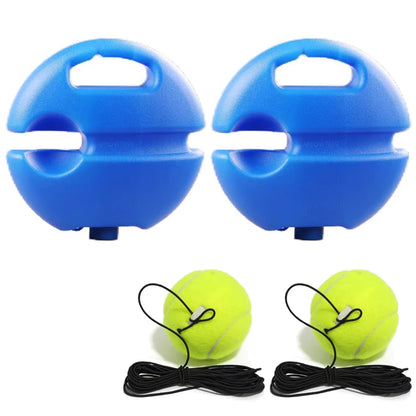 Elevate Your Game with the Heavy Duty Tennis Training Aids Base - Elastic Rope Ball for Self-Practice and Skill Enhancement