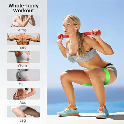 Unleash Your Potential with Our Versatile Resistance Bands - Perfect for Yoga, Fitness, and Strength Training!